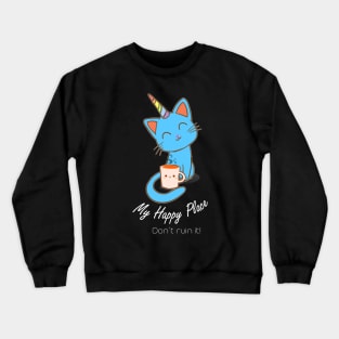 Uni-Kitty My Happy Place Crewneck Sweatshirt